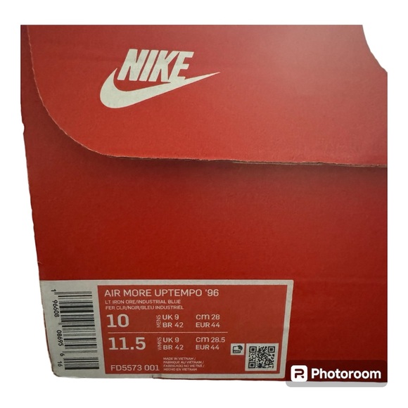 Nike Air More Uptempo 96 Sz 10
Industrial Blue Sneakers - Picture 9 of 9